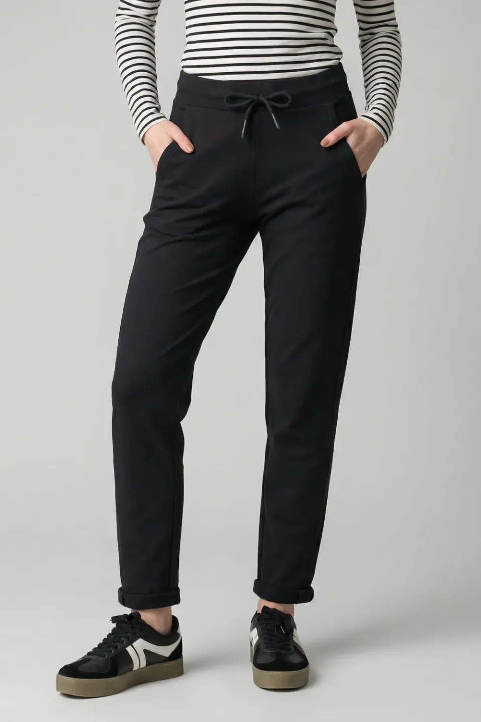 Alife & Kickin GinetteAK A Sweatpants Schwarz Baumwolle