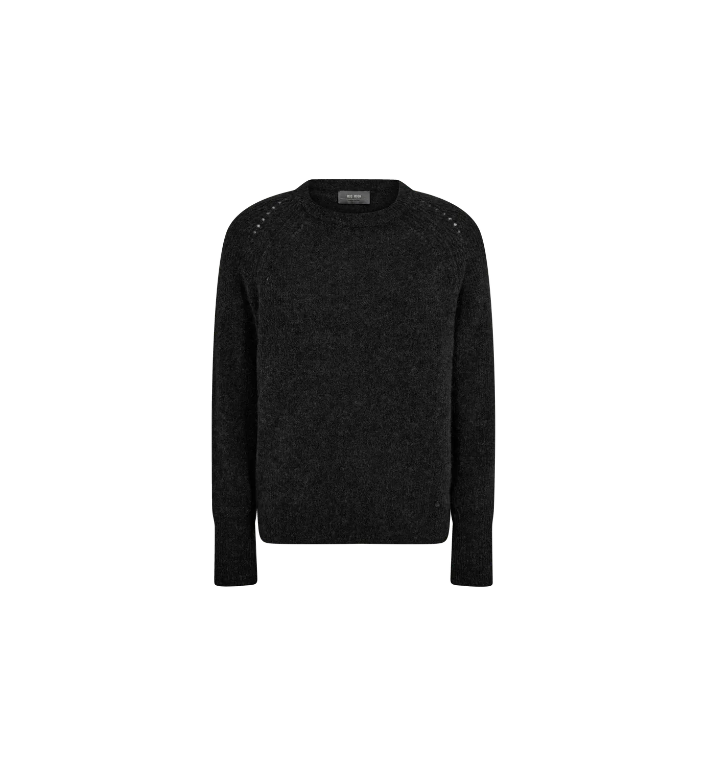 Mos Mosh MMTammy Thora Strickpullover Black Rundhals