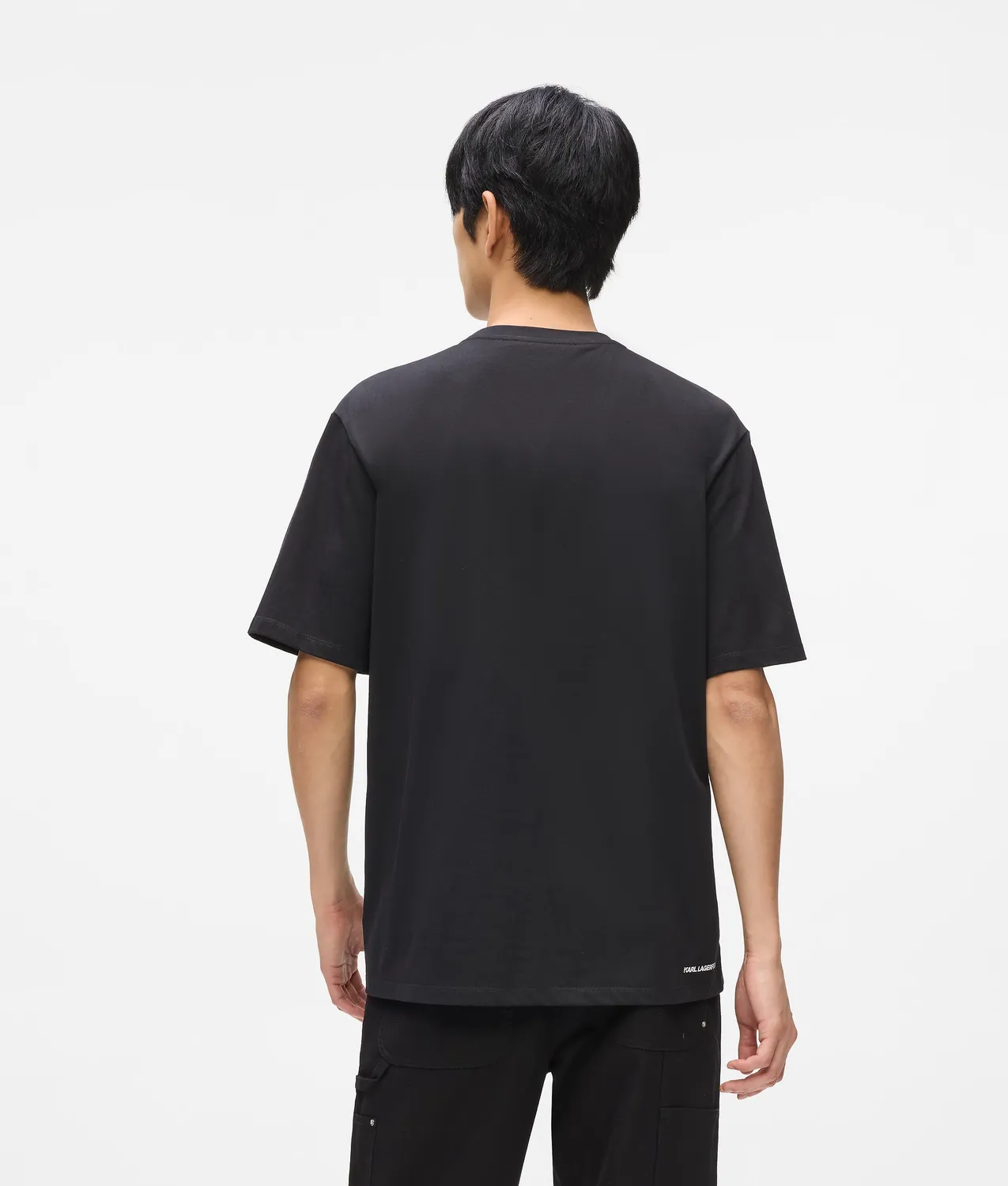 Karl Lagerfeld Ikon K-Initial T-Shirt Bio-Baumwolle