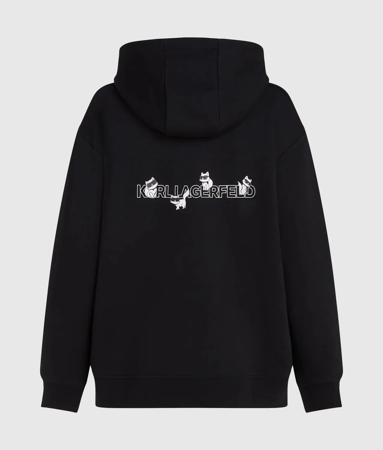 Karl Lagerfeld Ikon Choupette Hoodie Oversize Unisex
