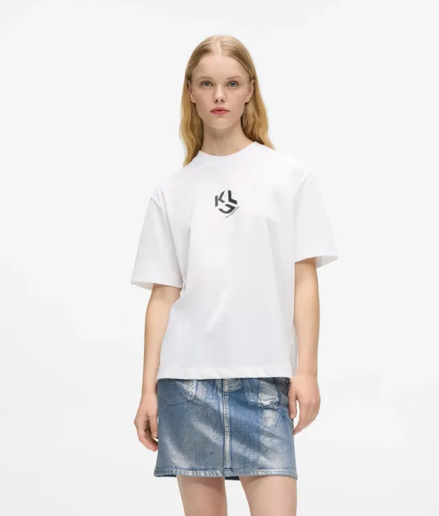 Karl Lagerfeld Jeans Monogram T-Shirt Regular Herren Damen
