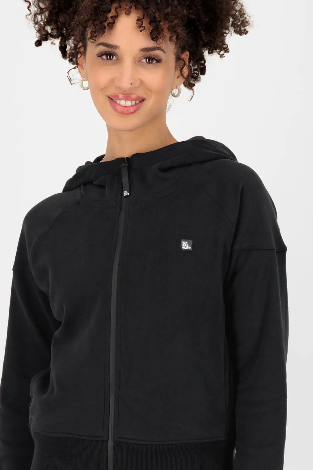 Alife & Kickin CorinaAK A Sweatjacke Schwarz Damen