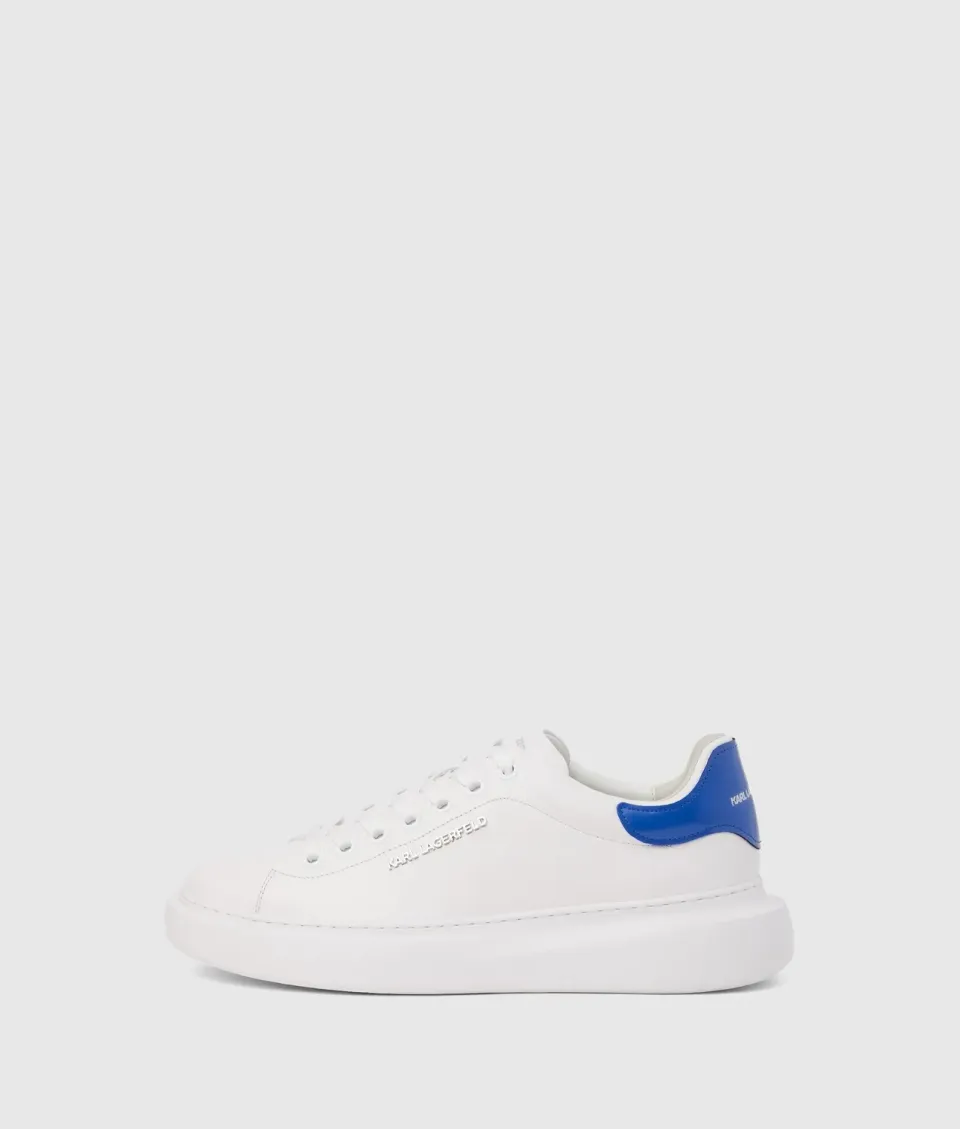 Karl Lagerfeld Kore Sneaker Glattleder Weiß