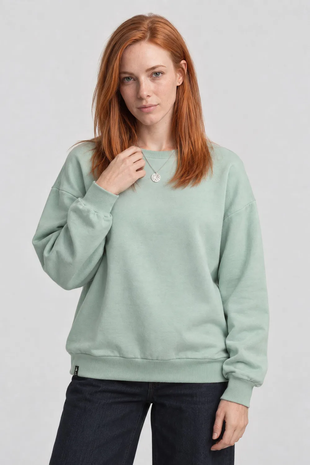Alife & Kickin ElsaAK P Sweatshirt hellgrün Chaos Koordinatorin