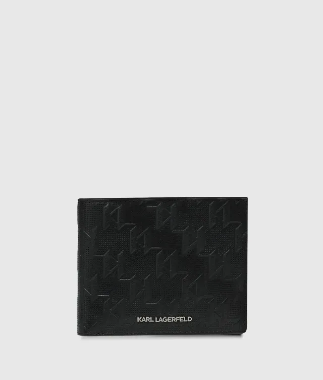 Karl Lagerfeld K/Monogram Geldbörse perforiert