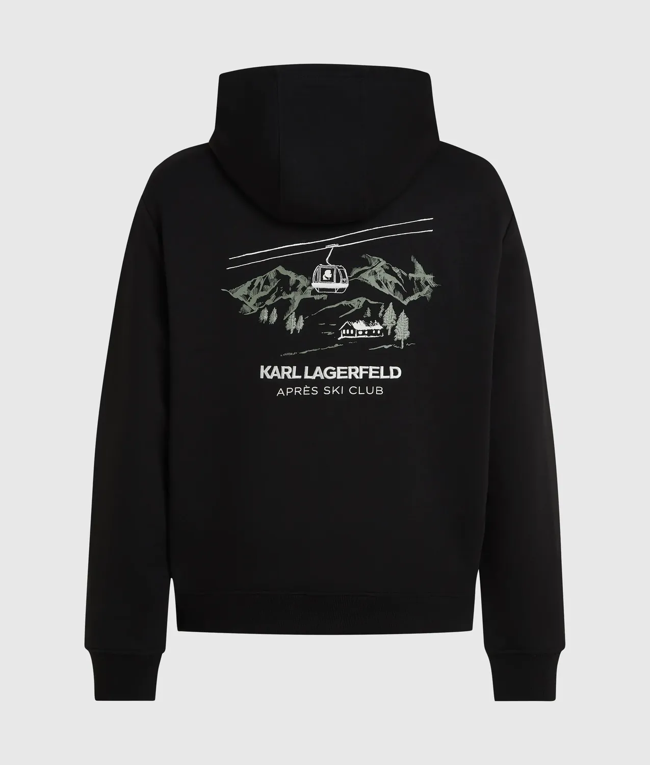 Karl Lagerfeld Après Ski Club Hoodie mit Rückenprint