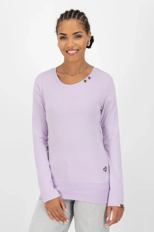 Alife & Kickin ConnyAK A Longsleeve Rosa Lavendel