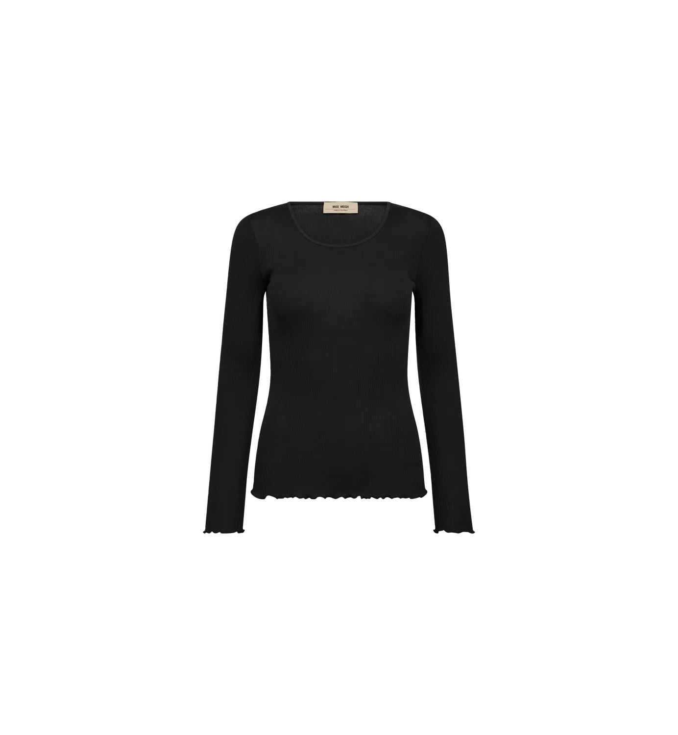 Mos Mosh Elaine Seamless Seiden T-Shirt Langarm