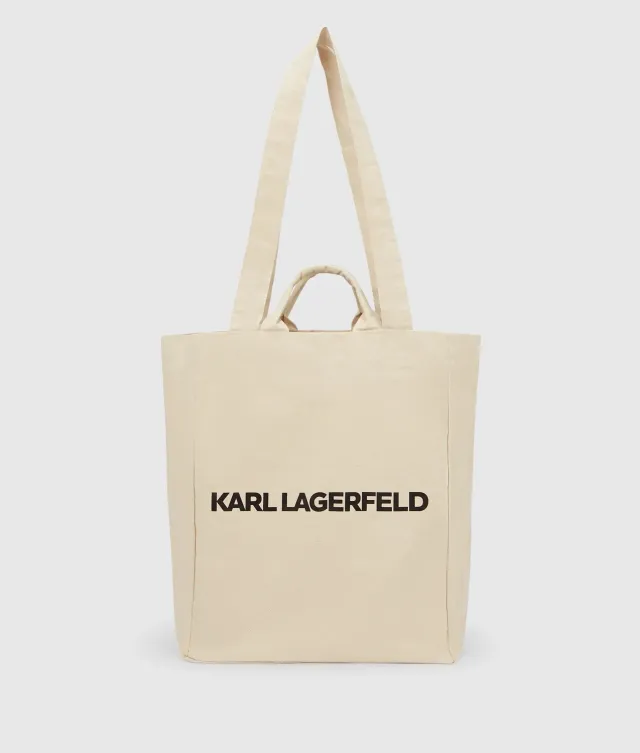 Karl Lagerfeld Logo Tall Tote Shopper Einheitsgröße Baumwolle