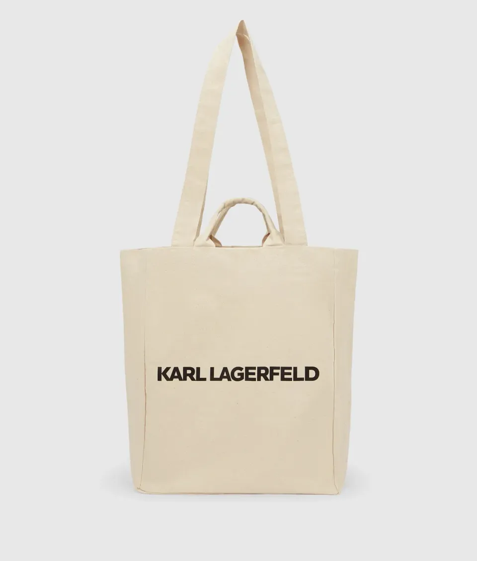 Karl Lagerfeld Logo Tall Tote Shopper Einheitsgröße Baumwolle