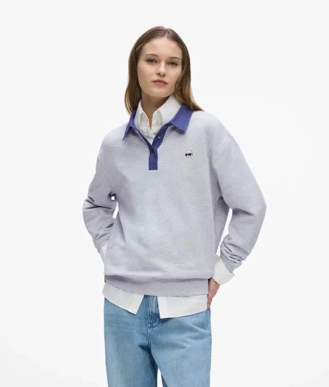 Karl Lagerfeld Ikon Sweatshirt Denim Damen Bio