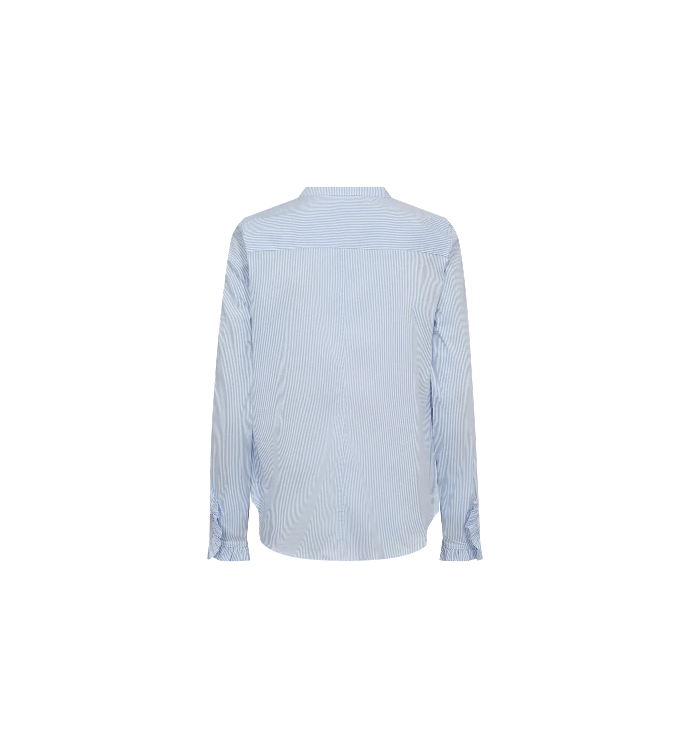 Mos Mosh MMMattie Stripe Hemd Light Blue Stretch XS-XXL