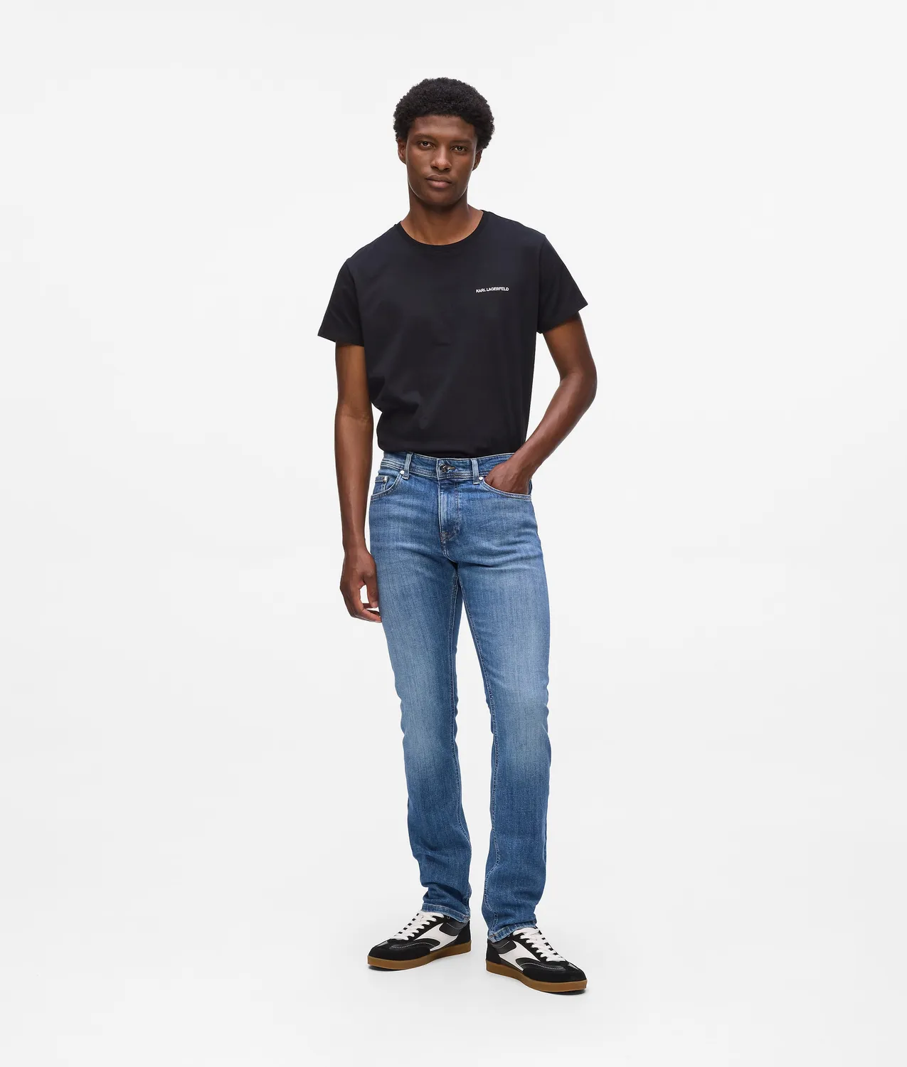 Karl Lagerfeld Classic Jeans Herren Denim 5-Pocket W32 L32