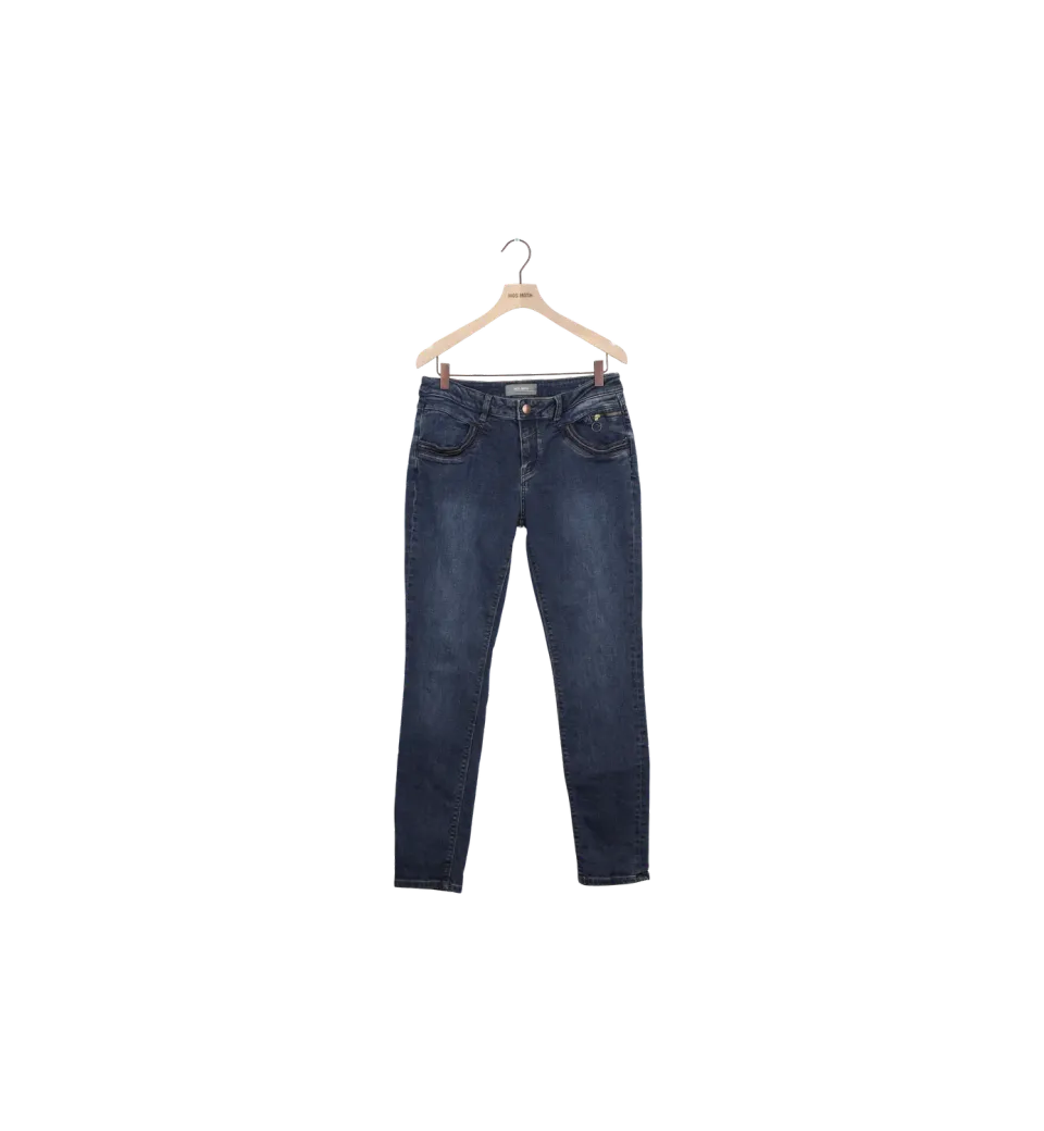 Mos Mosh MMNaomi Colla Jeans Dunkelblau 27 Tapered
