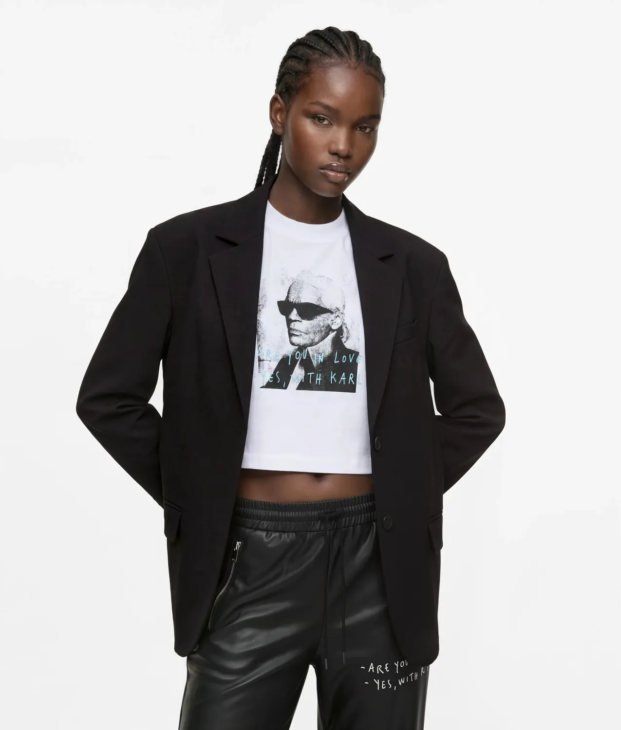 Karl Lagerfeld Jeans KLJ X Pietro Terzini Blazer oversized