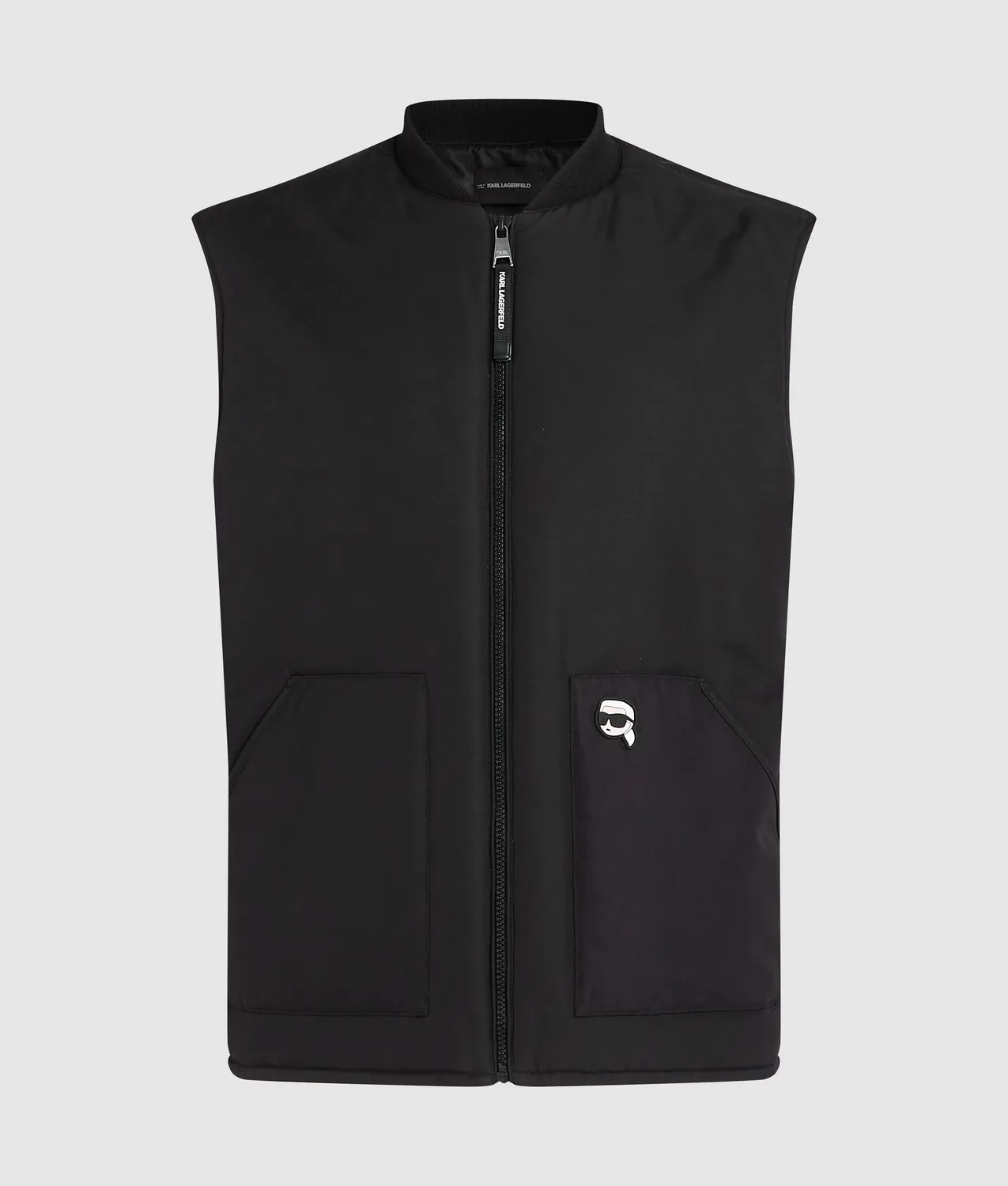 Karl Lagerfeld Ikon Padded Gilet Weste M leicht gefüttert