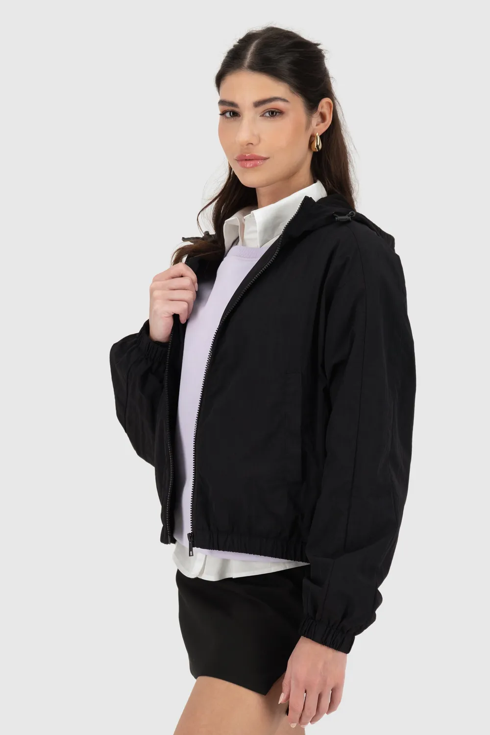 Alife & Kickin JovanaAK A leichte Jacke Damen schwarz