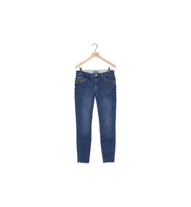 Mos Mosh MMSumner Line Jeans Blau 27 Ankle Secondhand