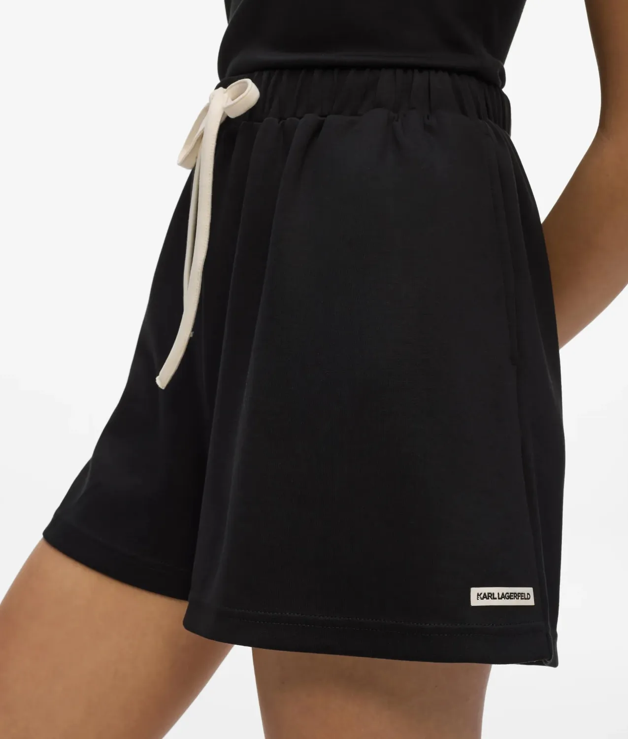 Karl Lagerfeld Monochrome Loungewear Shorts Damen