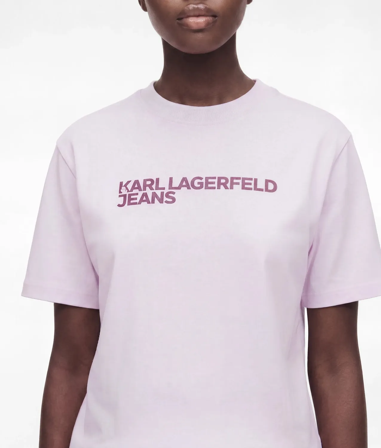 Karl Lagerfeld KL Jeans Logo T-Shirt Bio-Baumwolle