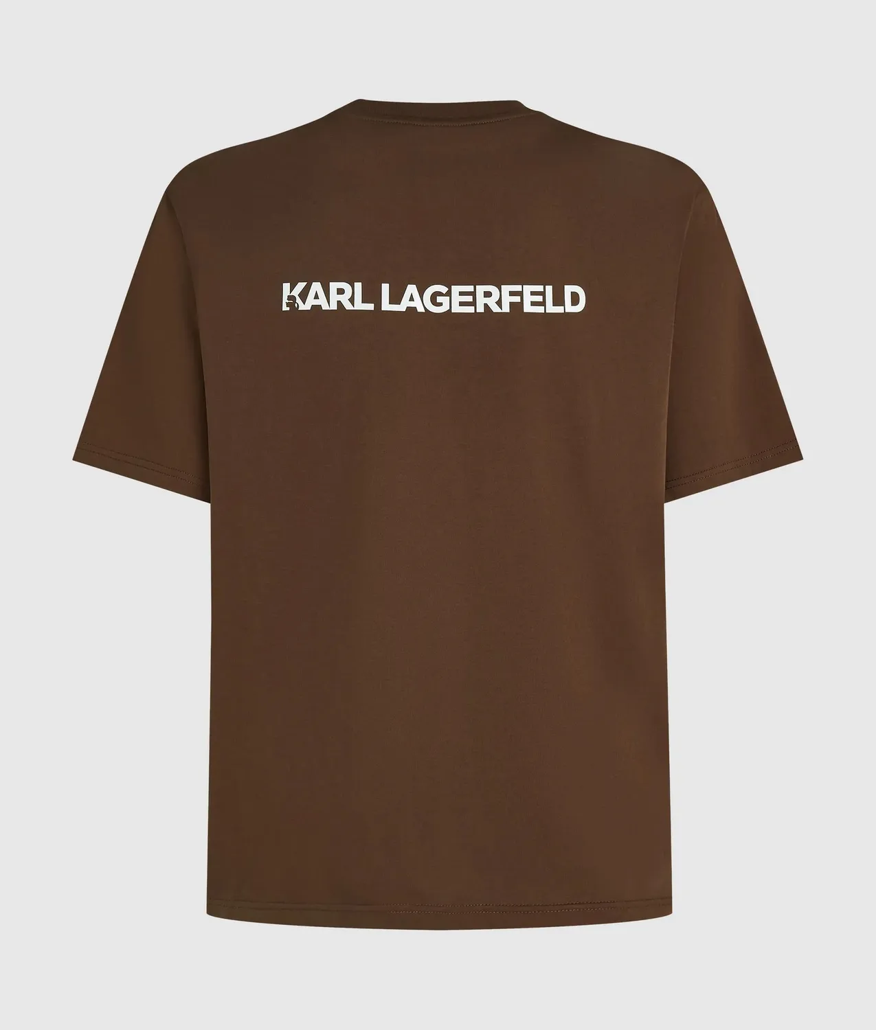 Karl Lagerfeld Logo Athleisure T-Shirt XS-XL Boxy Weiss Schwarz