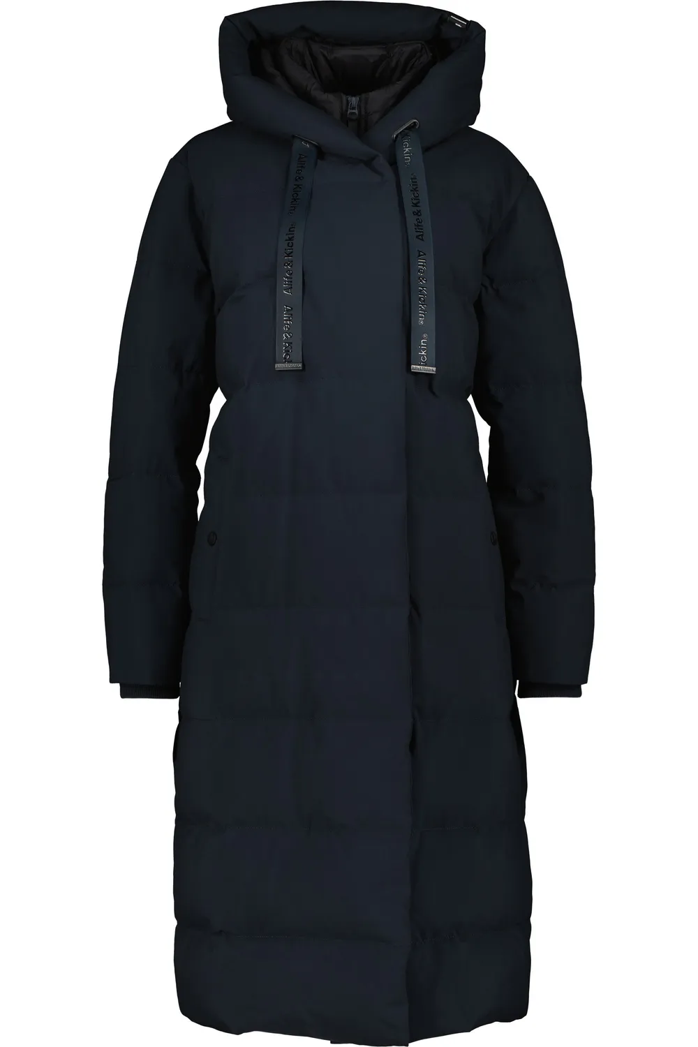 Alife & Kickin DitteAK A Puffer Coat Dunkelblau lang
