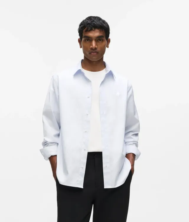 Karl Lagerfeld Ikon Kameo Baumwollhemd Classic