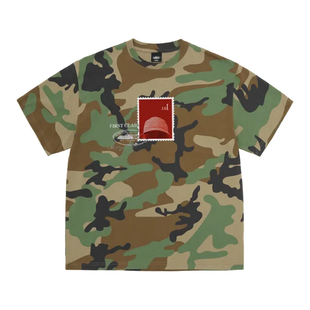 Corteiz Konnichiwa 10th Anniversary T-Shirt Camo Baumwolle