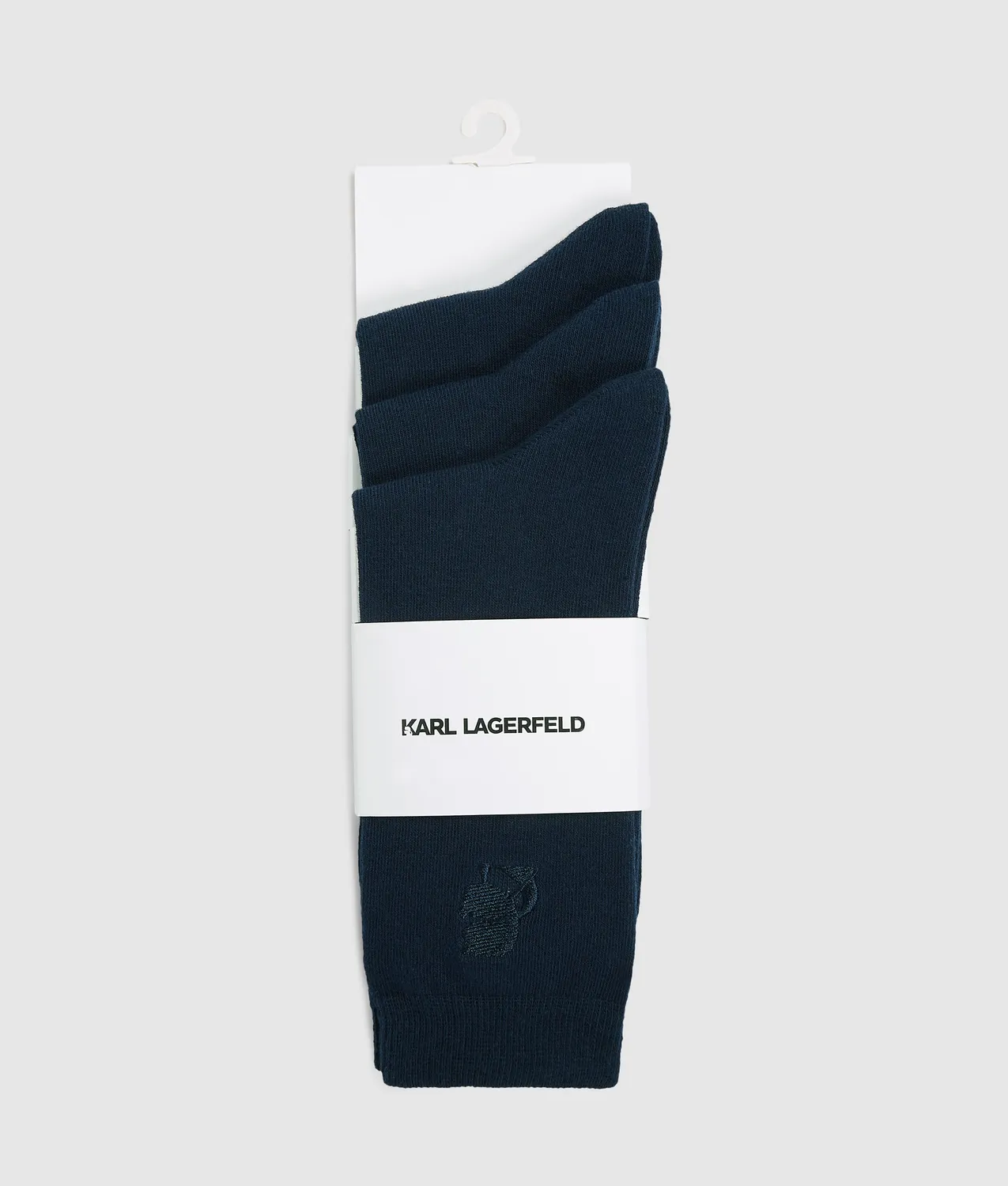 Karl Lagerfeld Ikon Kameo Socken 3er-Pack mittellang
