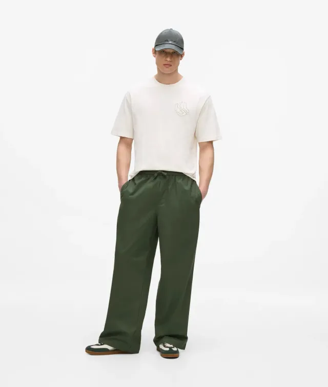 Karl Lagerfeld KLJ Drawcord Hose Baumwolle Herren