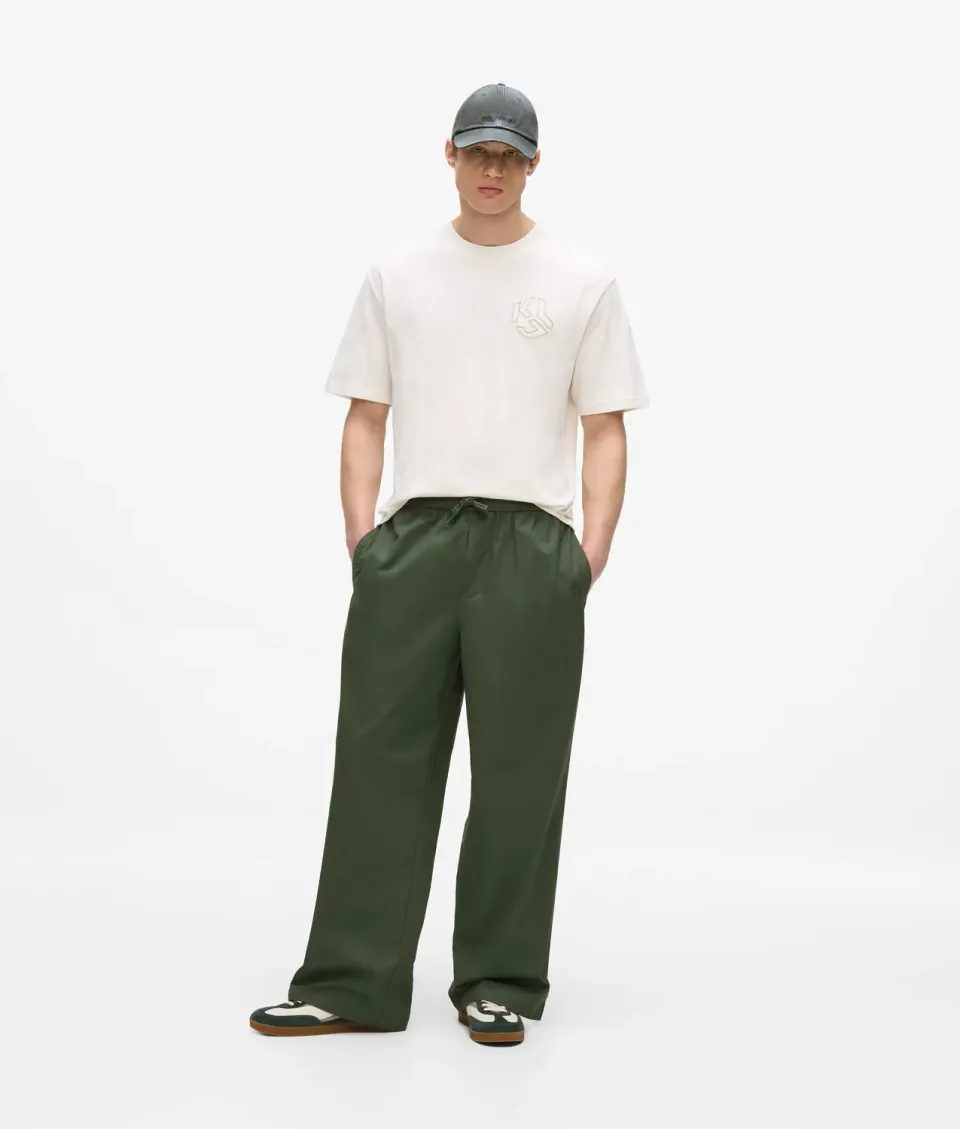 Karl Lagerfeld KLJ Drawcord Hose Baumwolle Herren