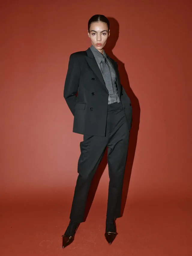 Mos Mosh MMHConnect Crew Hose Schwarz Ankle Boyfriend