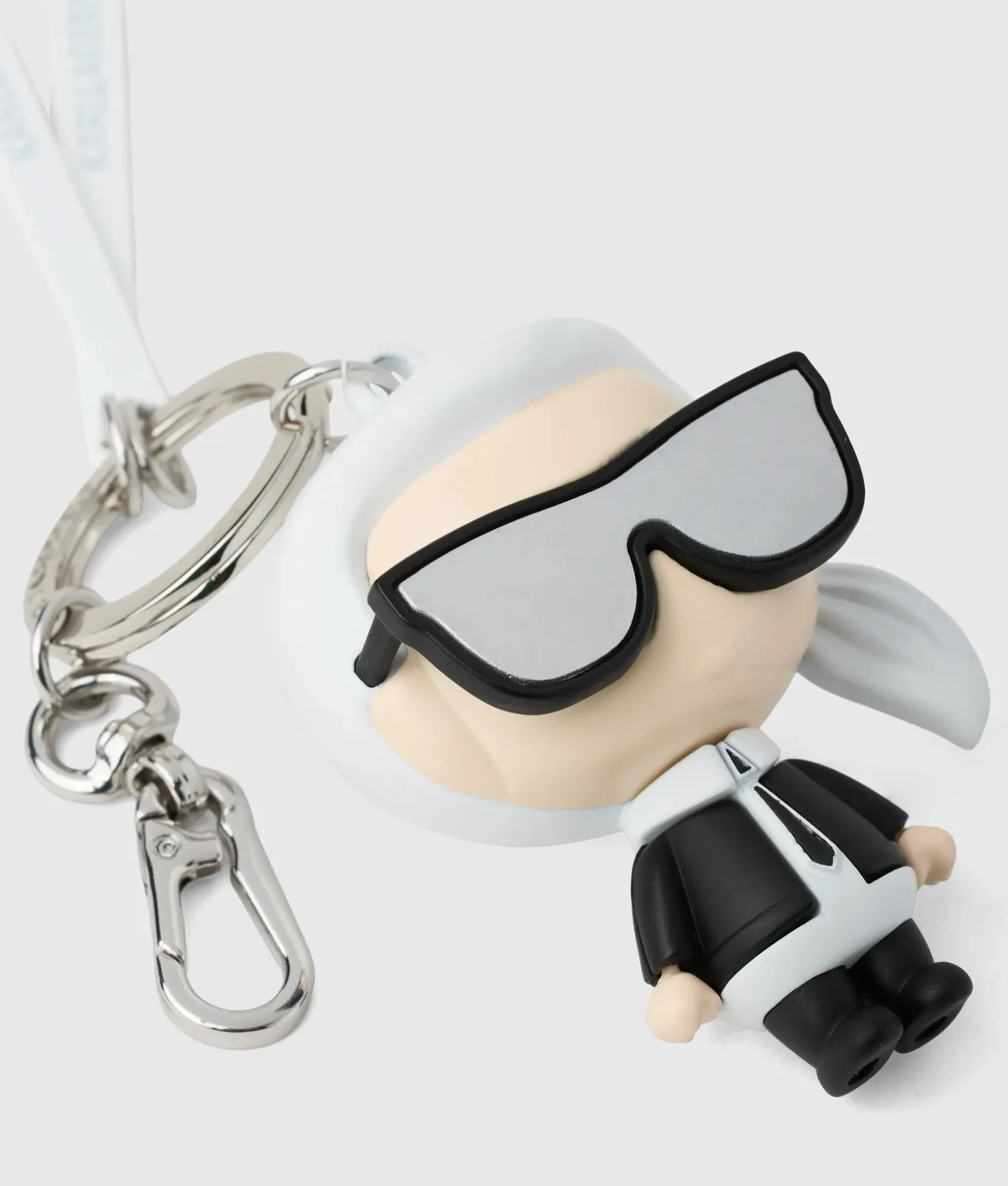 Karl Lagerfeld Ikon Ski Schlüsselanhänger 3D Gummi