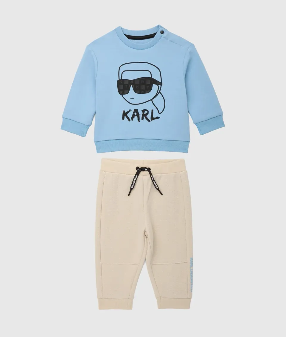 Karl Lagerfeld Ikon Karl Sweatsuit Jungen 2-teilig