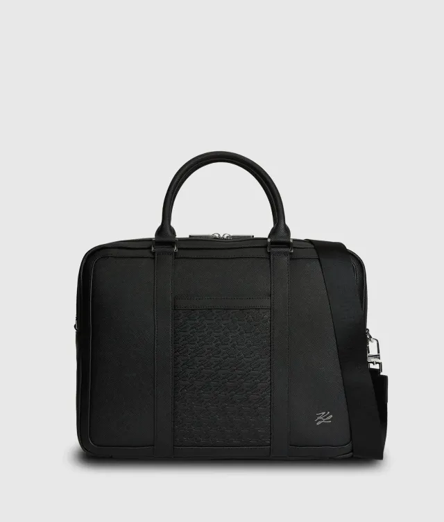 Karl Lagerfeld K/Panel Aktentasche Leder One Size
