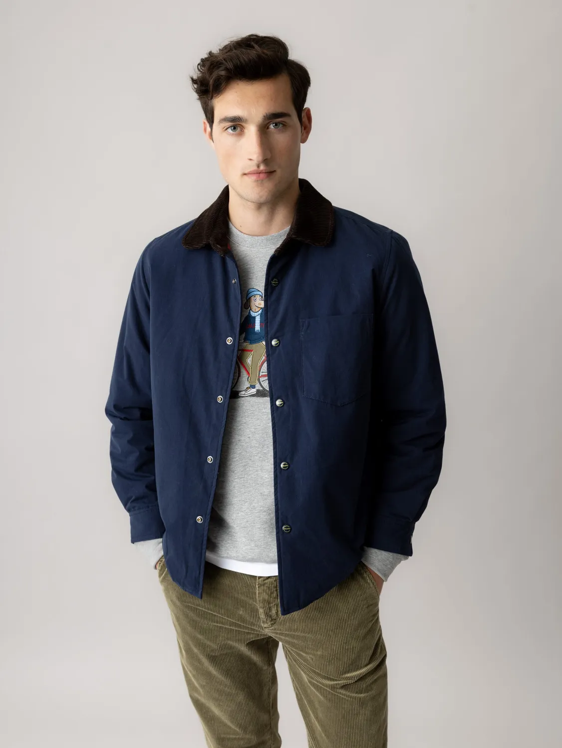 Mos Mosh MMGCallum Jacke Regular Knopfleiste