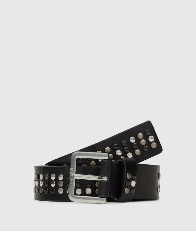 Karl Lagerfeld KL Jeans Studded Ledergürtel Nieten