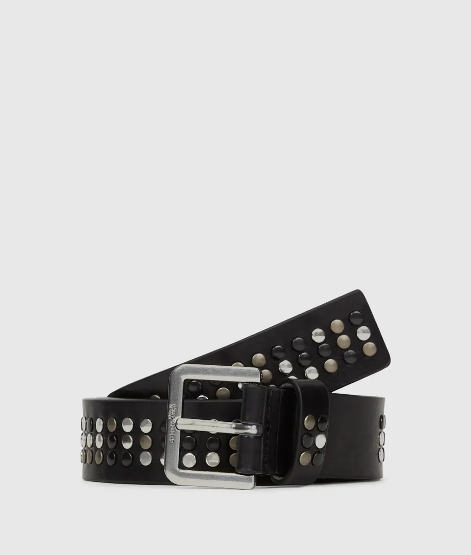 Karl Lagerfeld KL Jeans Studded Ledergürtel Nieten
