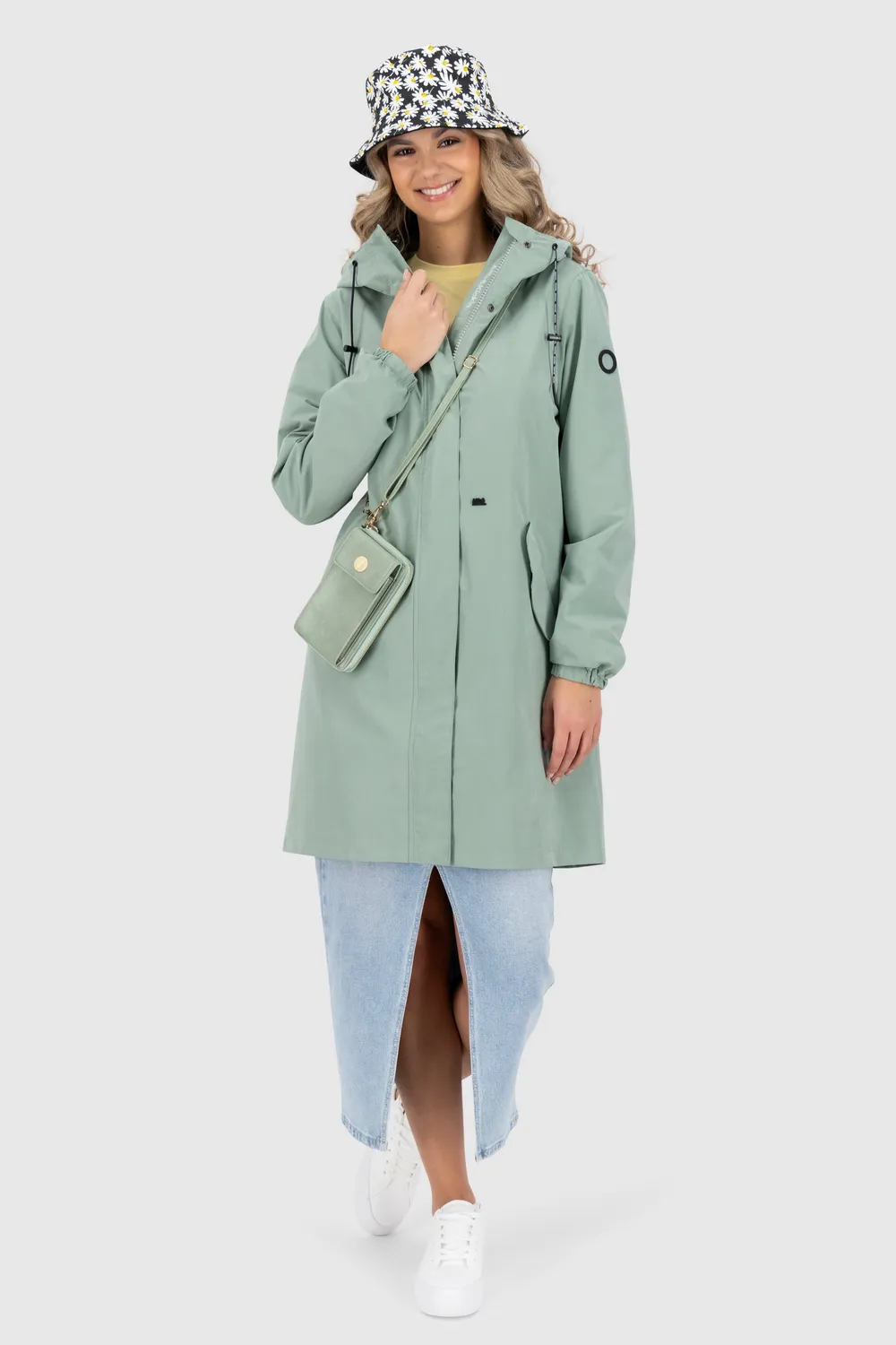 Alife & Kickin FrizziAK A Parka Hellgrün wasserabweisend