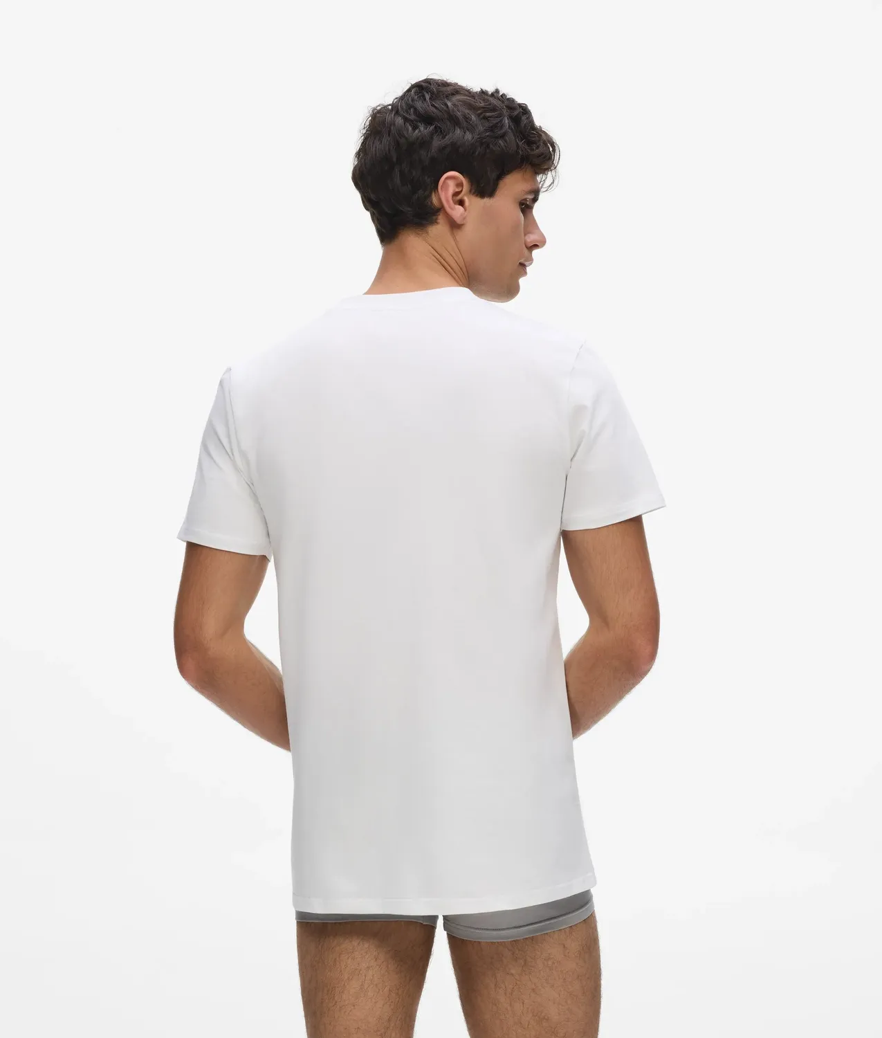 Karl Lagerfeld Logo T-Shirt 2er Pack leicht