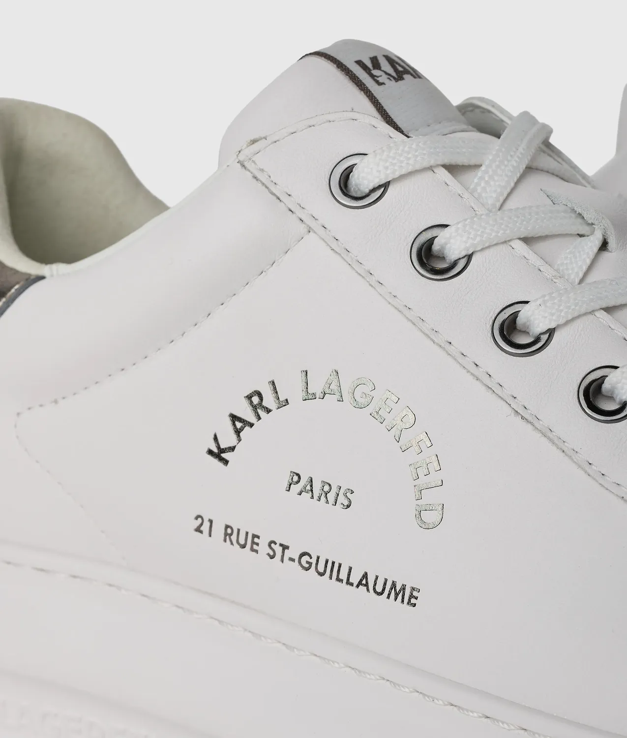Karl Lagerfeld Kapri Maison Sneaker Damen Leder weiß