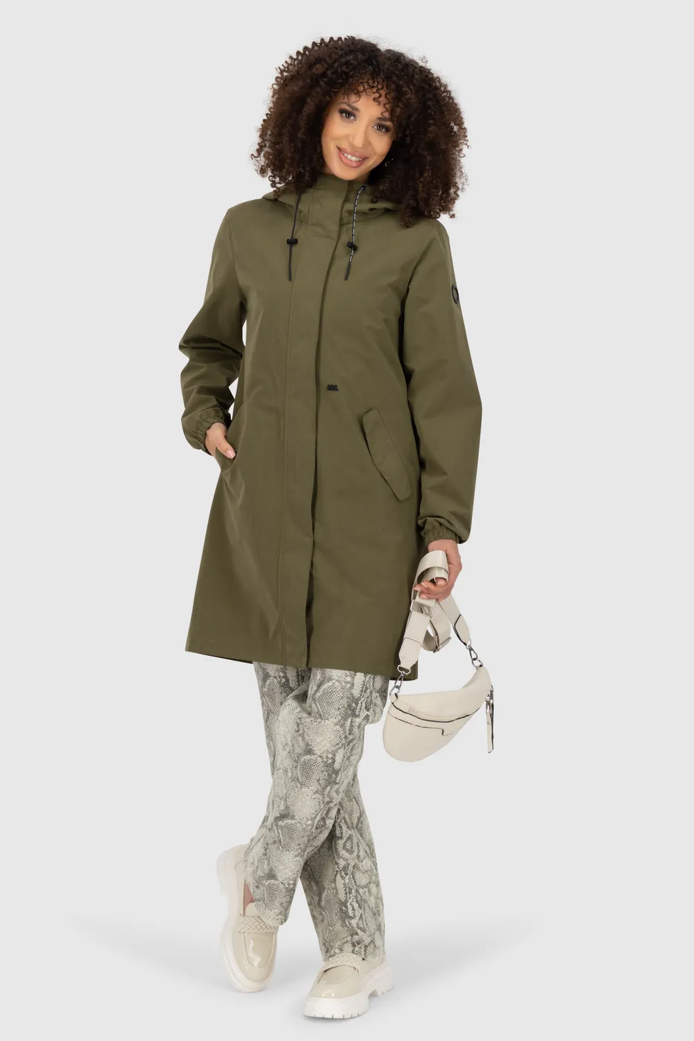 Alife & Kickin FrizziAK A Parka Grün wasserabweisend