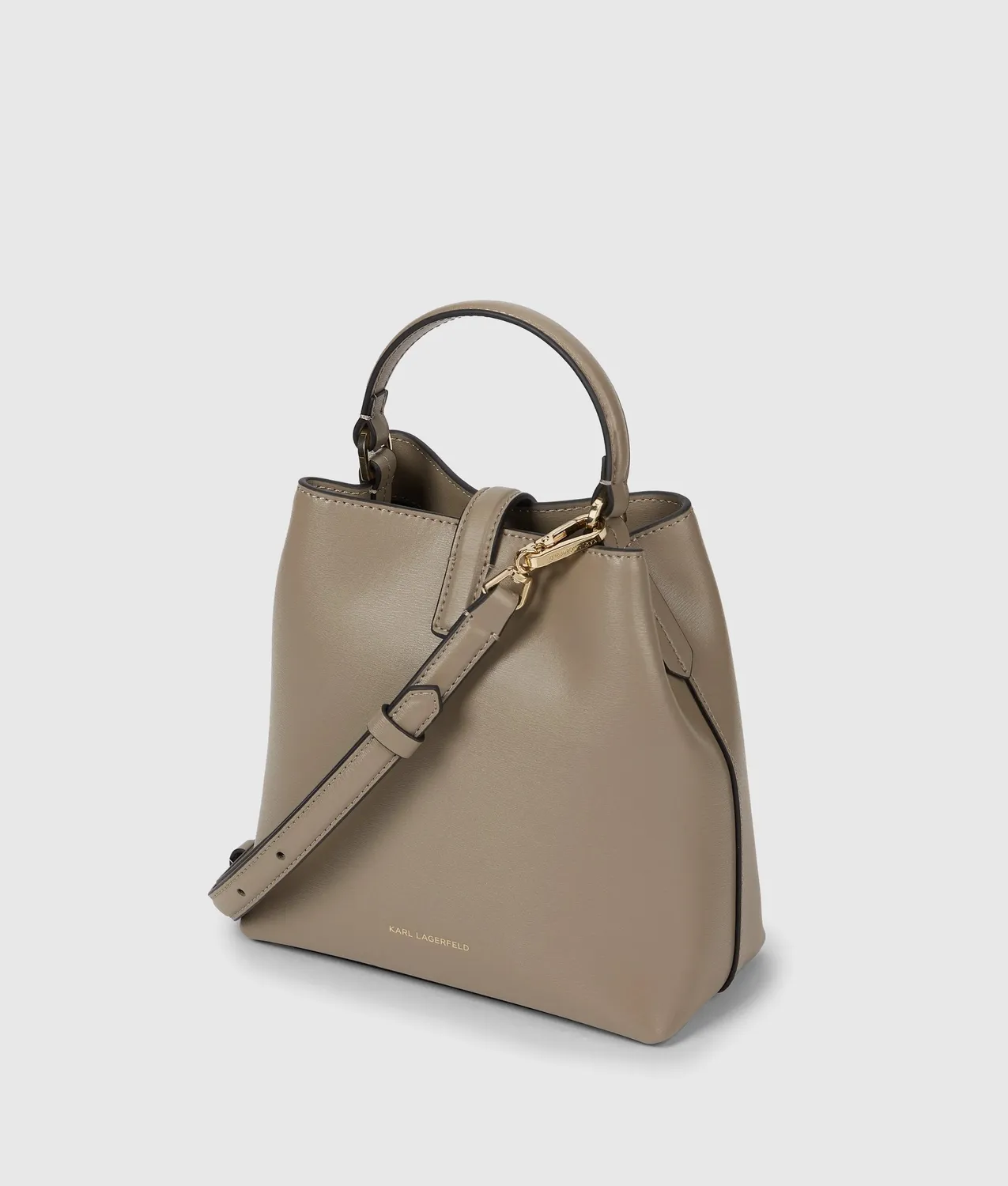 Karl Lagerfeld K/Autograph Drop Bucket Bag Klein Leder