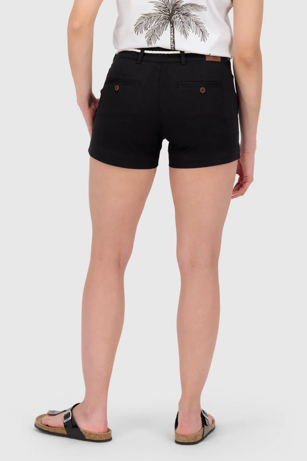 Alife & Kickin ReinaAK A Shorts Schwarz Sommer