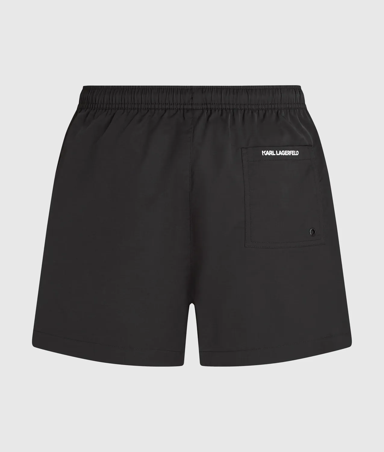 Karl Lagerfeld Monogram Pin Boardshorts Badeshorts mittel