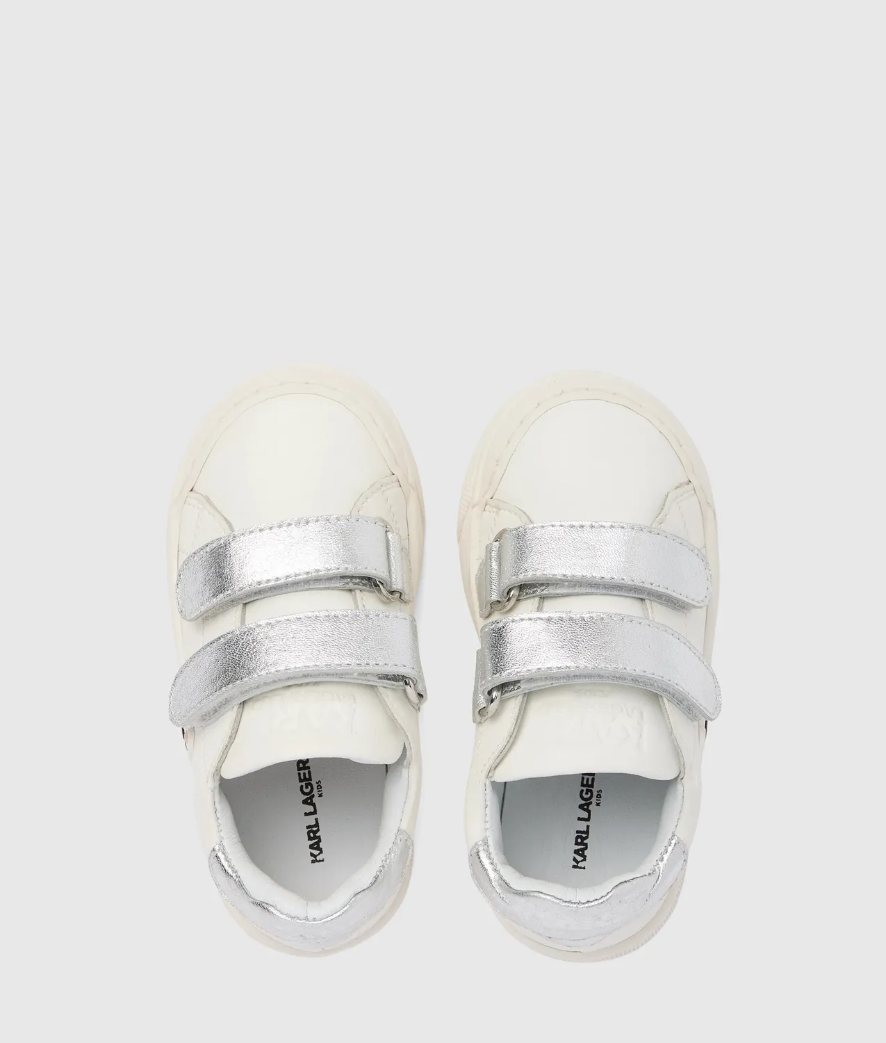 Karl Lagerfeld Ikon Choupette Sneaker metallic silber Mädchen