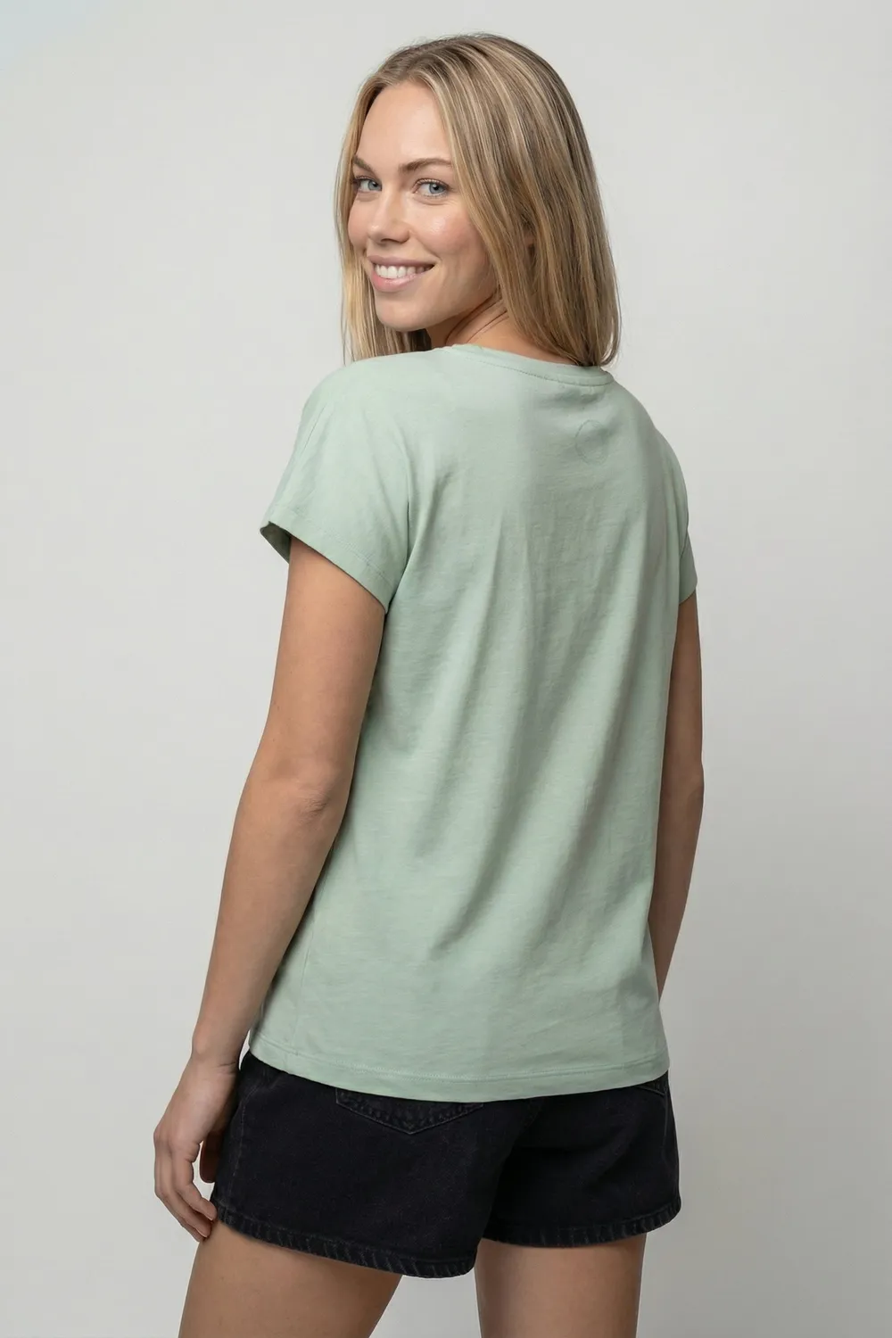Alife & Kickin SofiaAK A Shirt Hellgrün Bio-Baumwolle