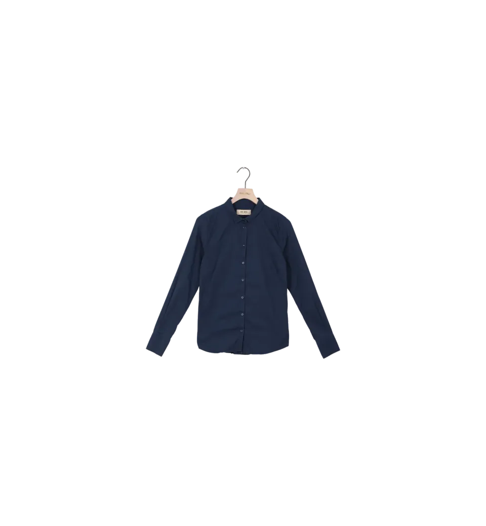 Mos Mosh MMTilda Shirt Bluse Night Blue M figurbetont