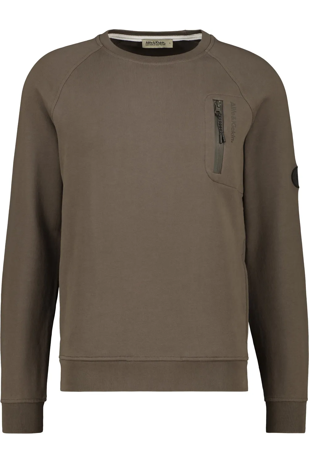 Alife & Kickin FabioAK A Sweatshirt Dunkelgrün Herren