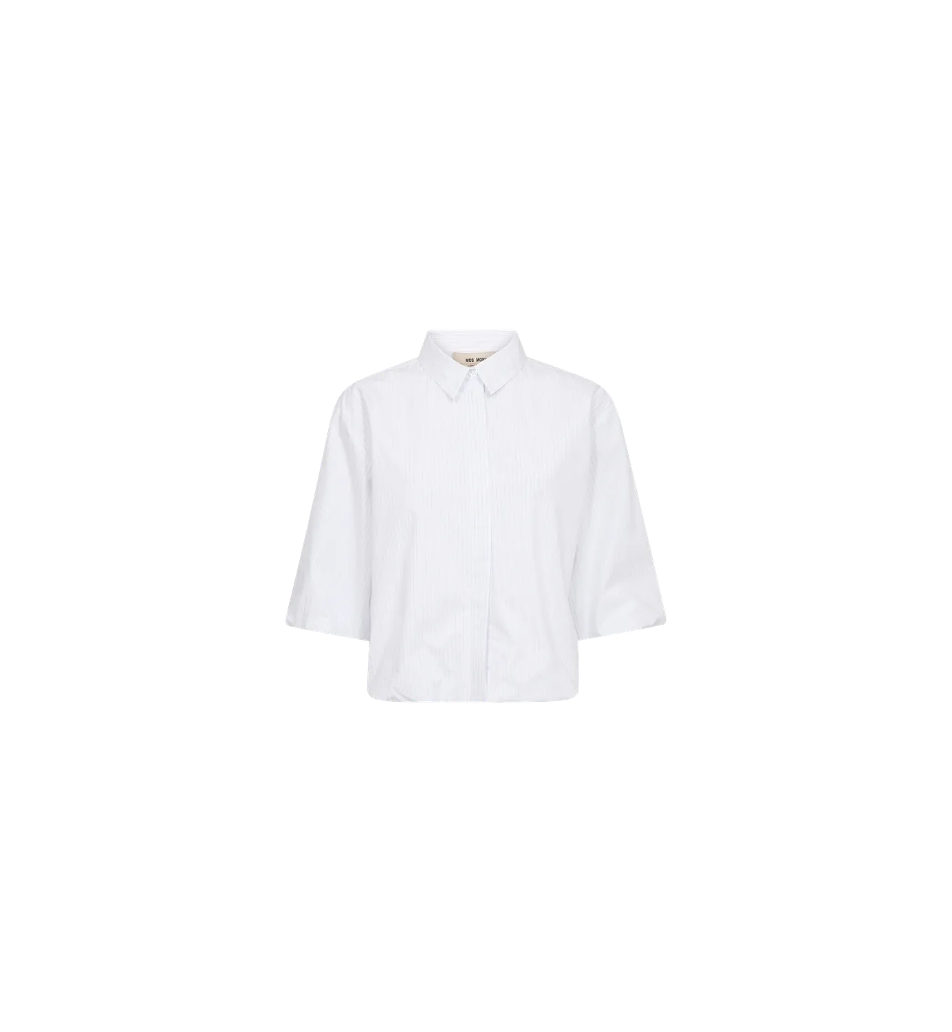 Mos Mosh MMMaxime Nylah Hemd Bright White Oversize